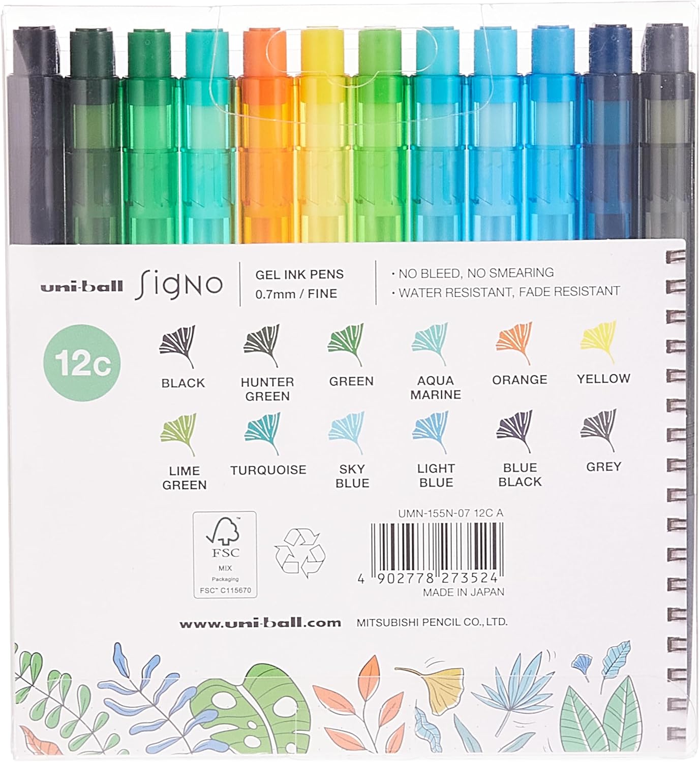 GEL INK FINE PEN 0.7MM ( BRAND UNI-BALL )