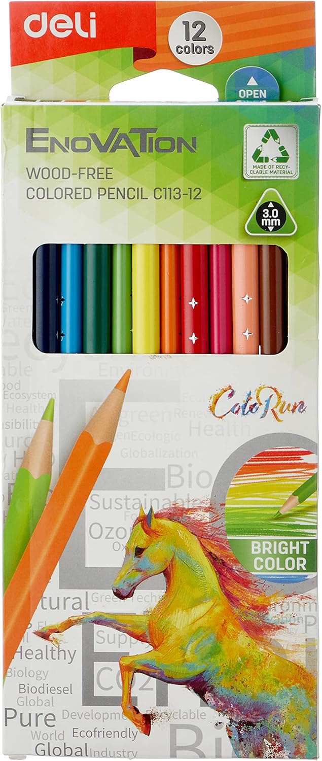 COLORED PENCIL C113-12 ( BRAND DELI )