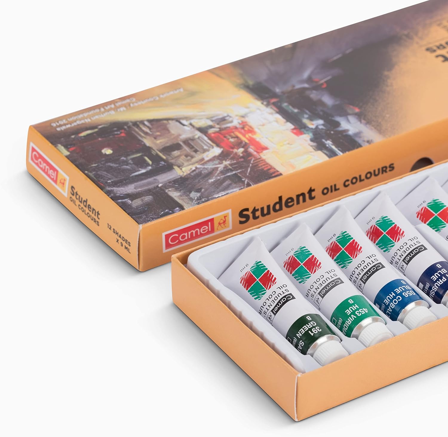 STUDENT OIL PAINT ( BRAND CAMEL ) 20ML 12SHADES