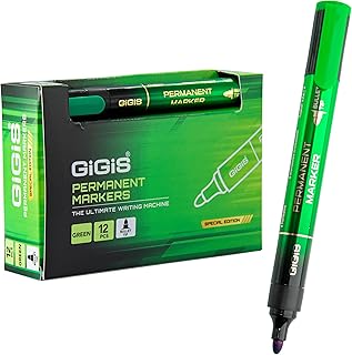 PERMANENT MARKER IN BOX ( BRAND GIGIS ) 12 PCS
