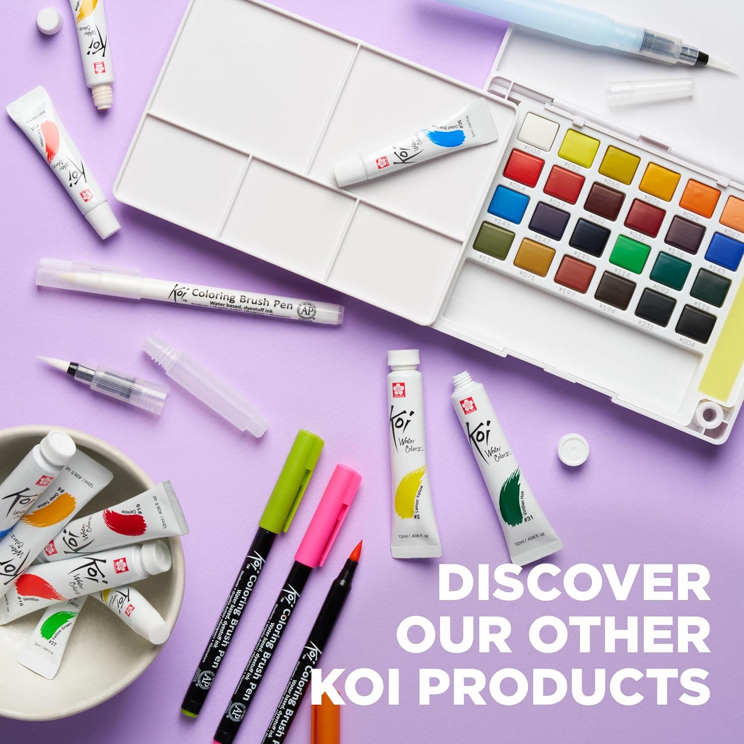 KOI WATERCOLOR ( BRAND SAKURA ) 24 COLORS