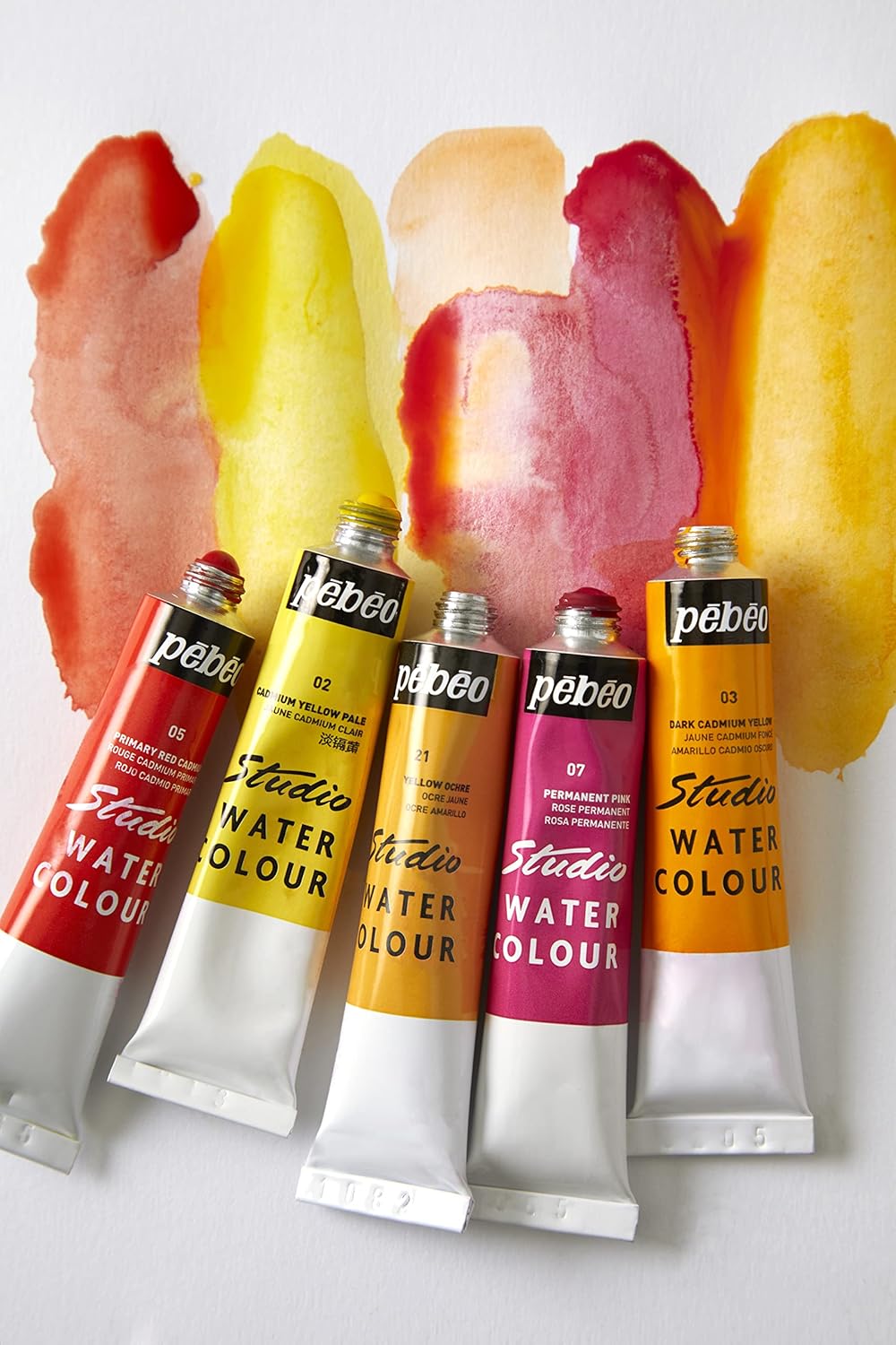 WATERCOLOR ( BRAND PEBEO ) AQUARELLE FINE SET OF 24 COLORS 12ML