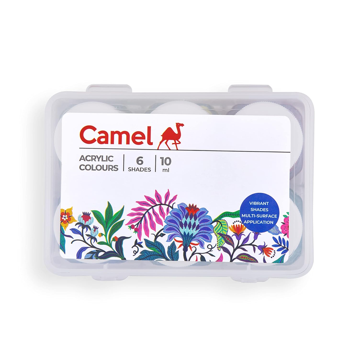 FABRIC ACRYLIC ULTRA COLORS ( BRAND CAMEL ) 10ML 6SHADES