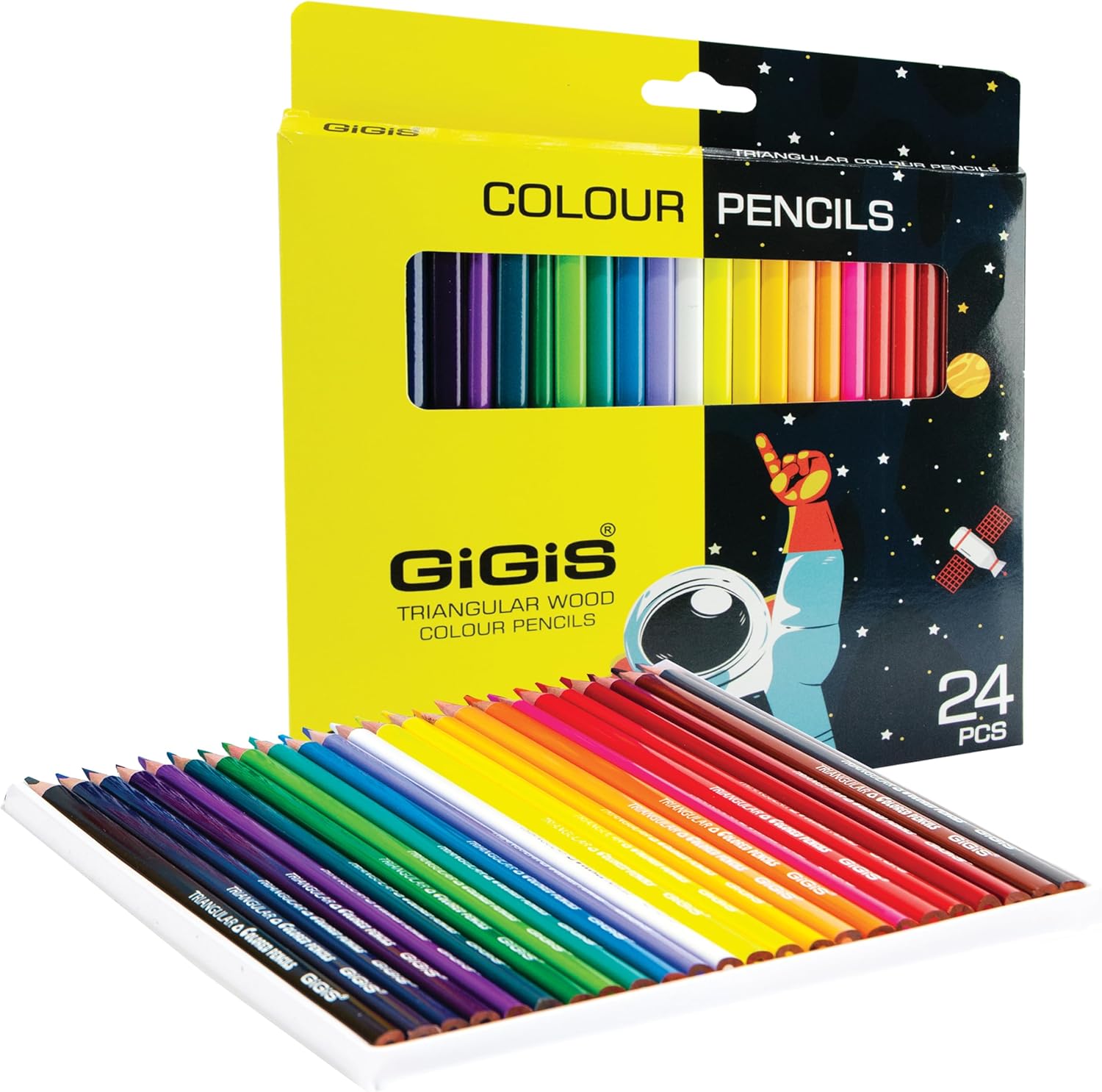 COLOR PENCIL 24 COLORS ( BRAND GIGIS )
