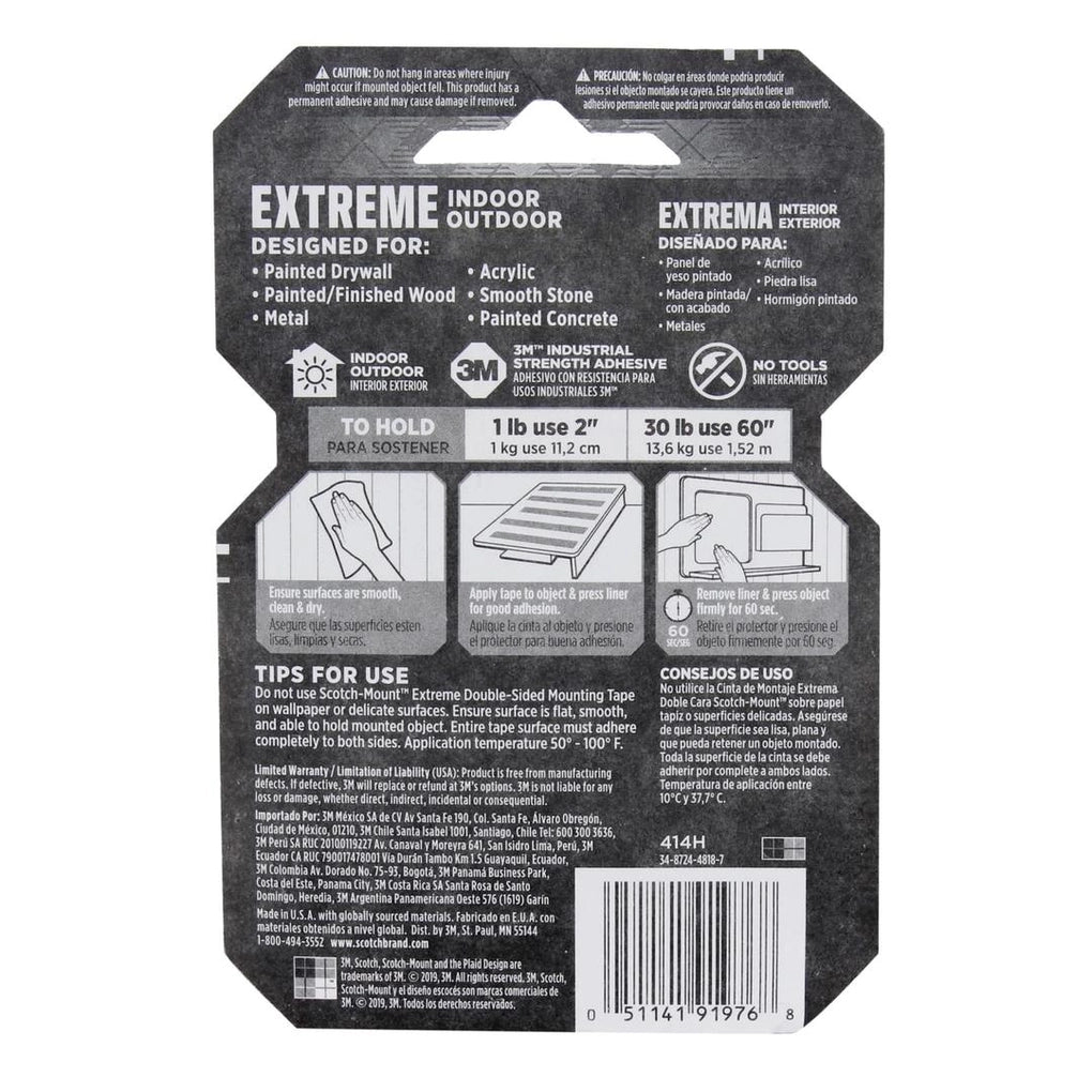 MOUNT EXTREME MOUNTING ROLL ( BRAND SCOTCH )