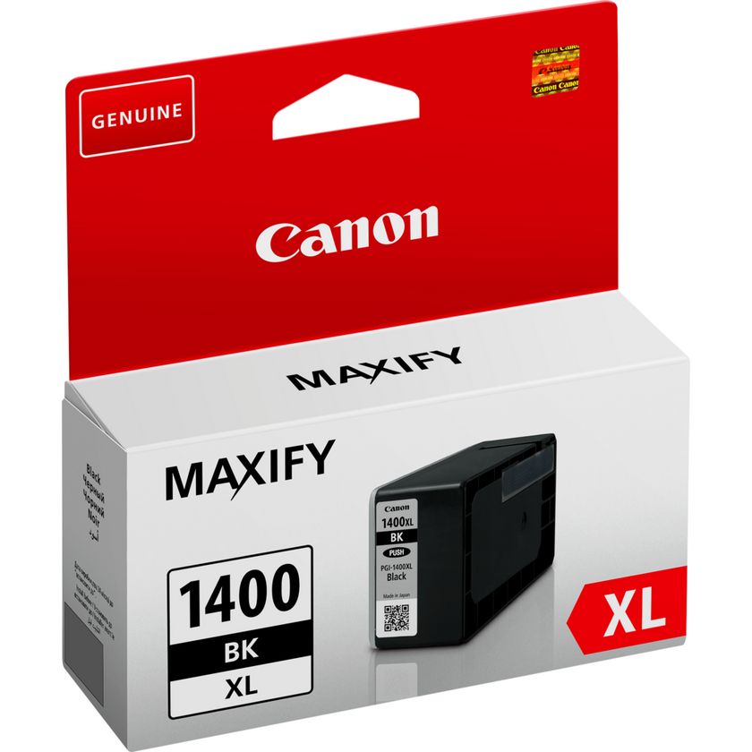 Canon PGI-1400XL High Yield Black Ink Cartridge Original