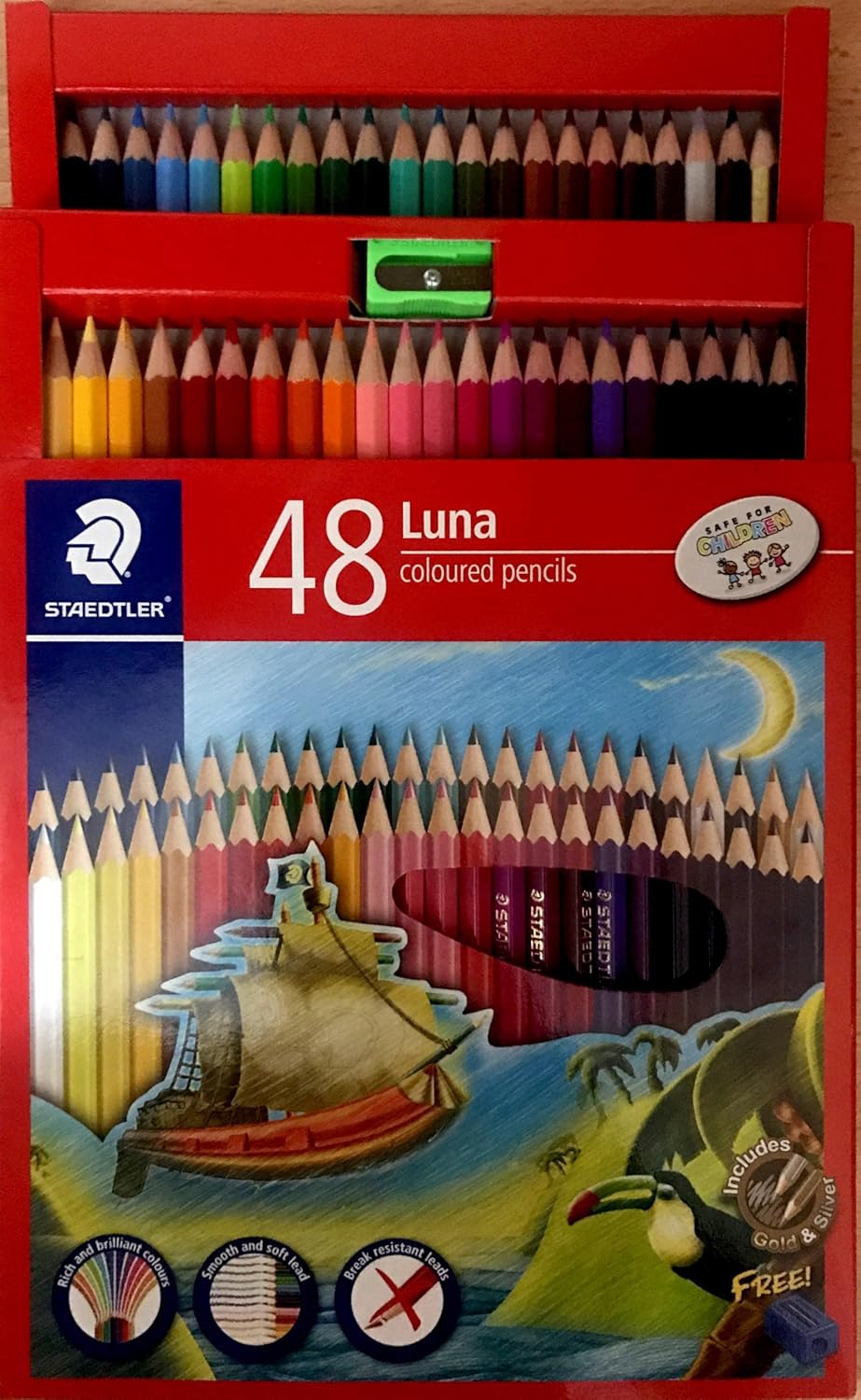 COLORED PENCIL 48PCS ( BRAND STAEDTLER )