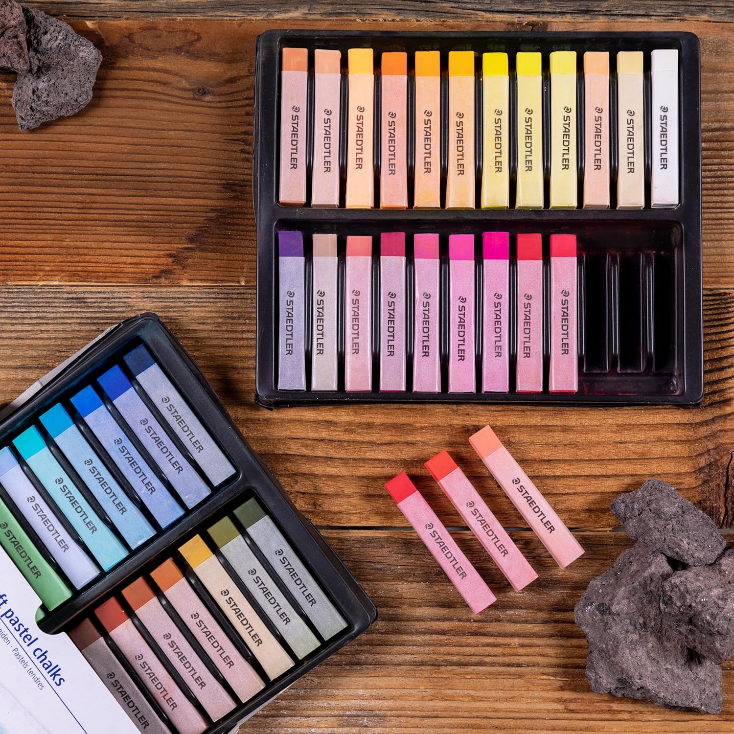 SOFT PASTEL CHALK ( BRAND STAEDLER ) 48 COLORS