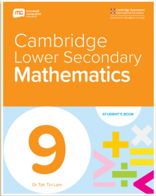 CAMBRIDGE LOWER SECONDARY MATHEMATICS GRADE 9 STUDENT'S BOOK + EBOOK BUNDLE (1 YEARS)