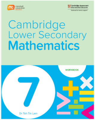 CAMBRIDGE LOWER SECONDARY MATHEMATICS GRADE 7 WORKBOOK + EBOOK (1 YEARS)