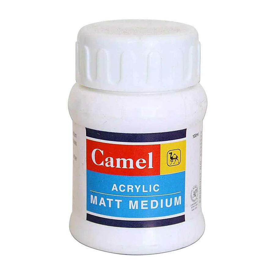 ACRYLIC MATT MEDIUM 100ml ( BRAND CAMEL )