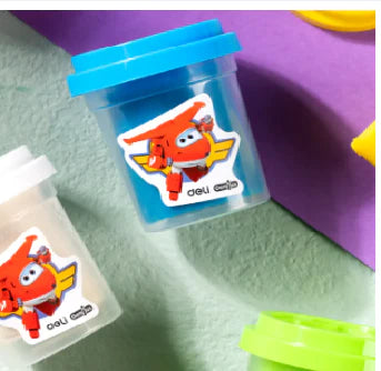 MODELING CLAY ( BRAND DELI ) 8PCS