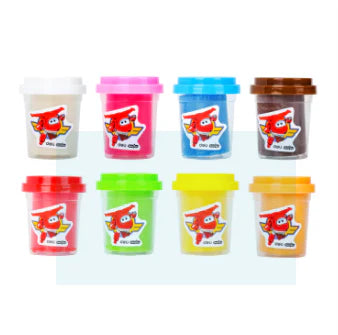 MODELING CLAY ( BRAND DELI ) 8PCS