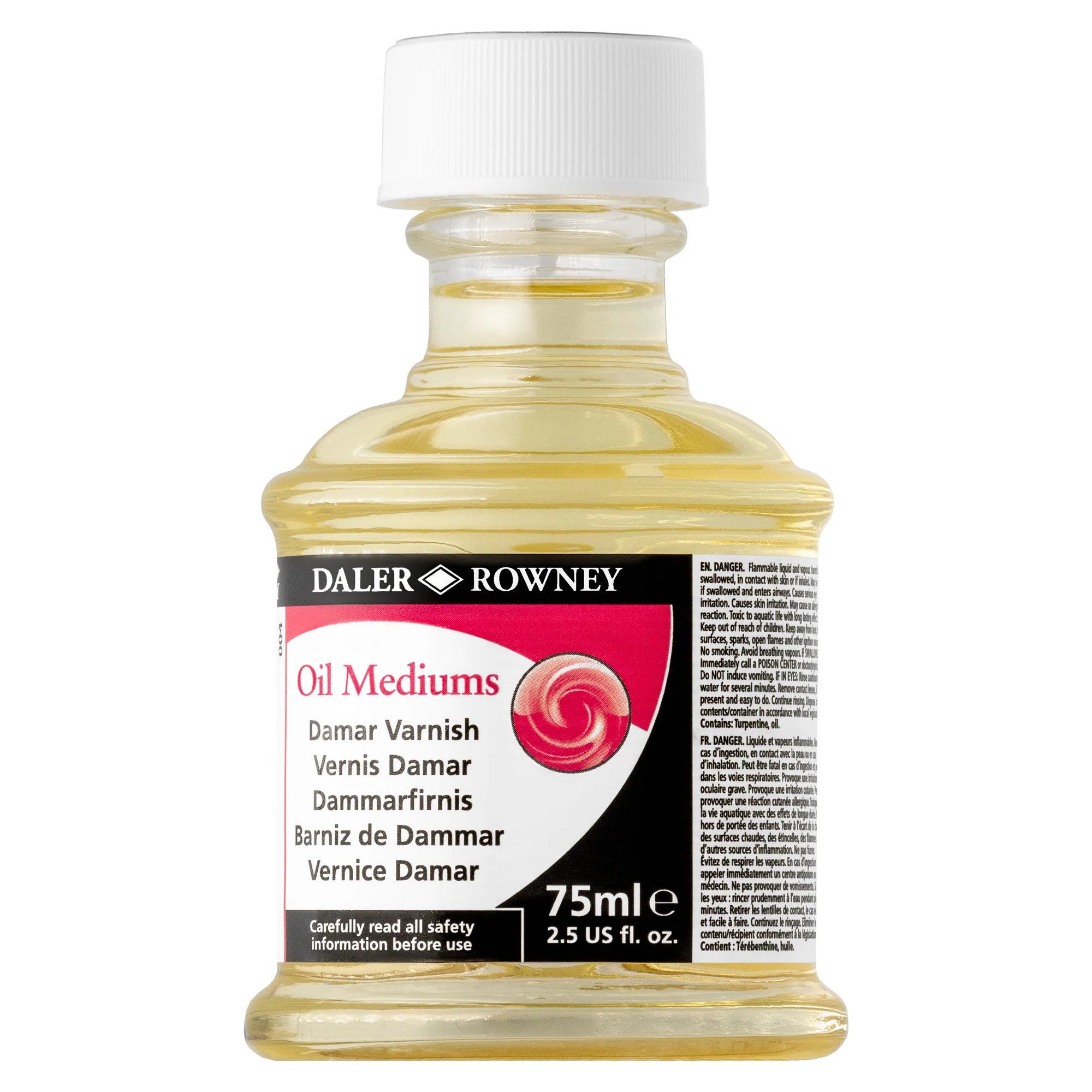 OIL MEDIUM DAMAR VARNISH ( BRAND DALER ROWNEY ) 75ML