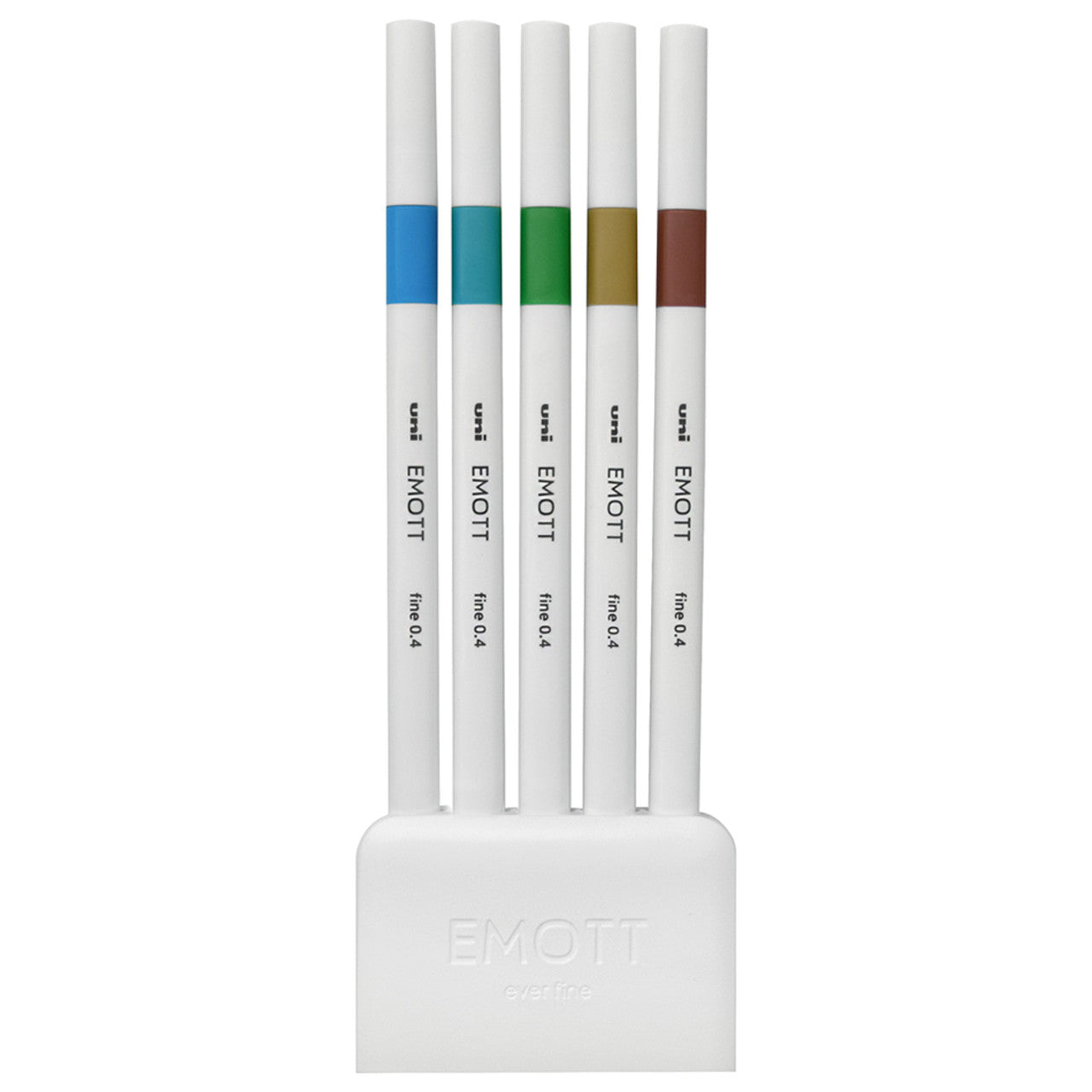 FINE MARKER 5 COLORS ( BRAND UNI EMOTT )