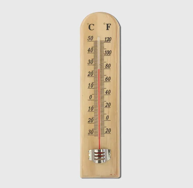 WOODEN THERMOMETER
