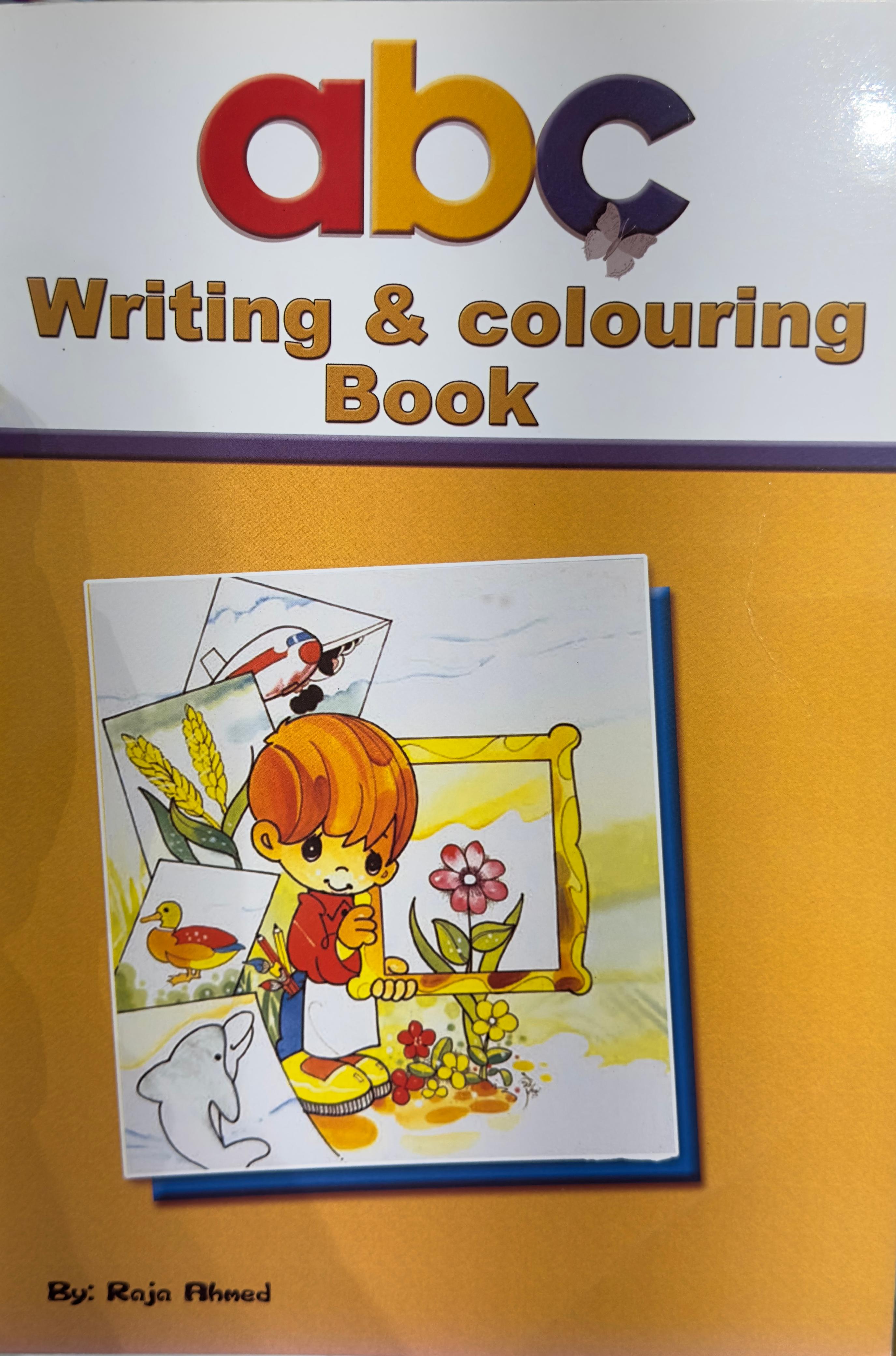 abc Writing & Colouring Book