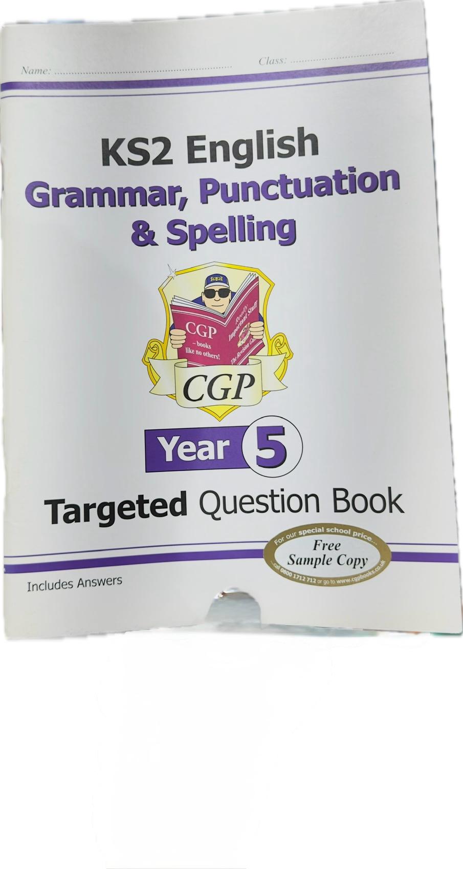 KS 2 English Grammar, Punctuation & Selling Year 5