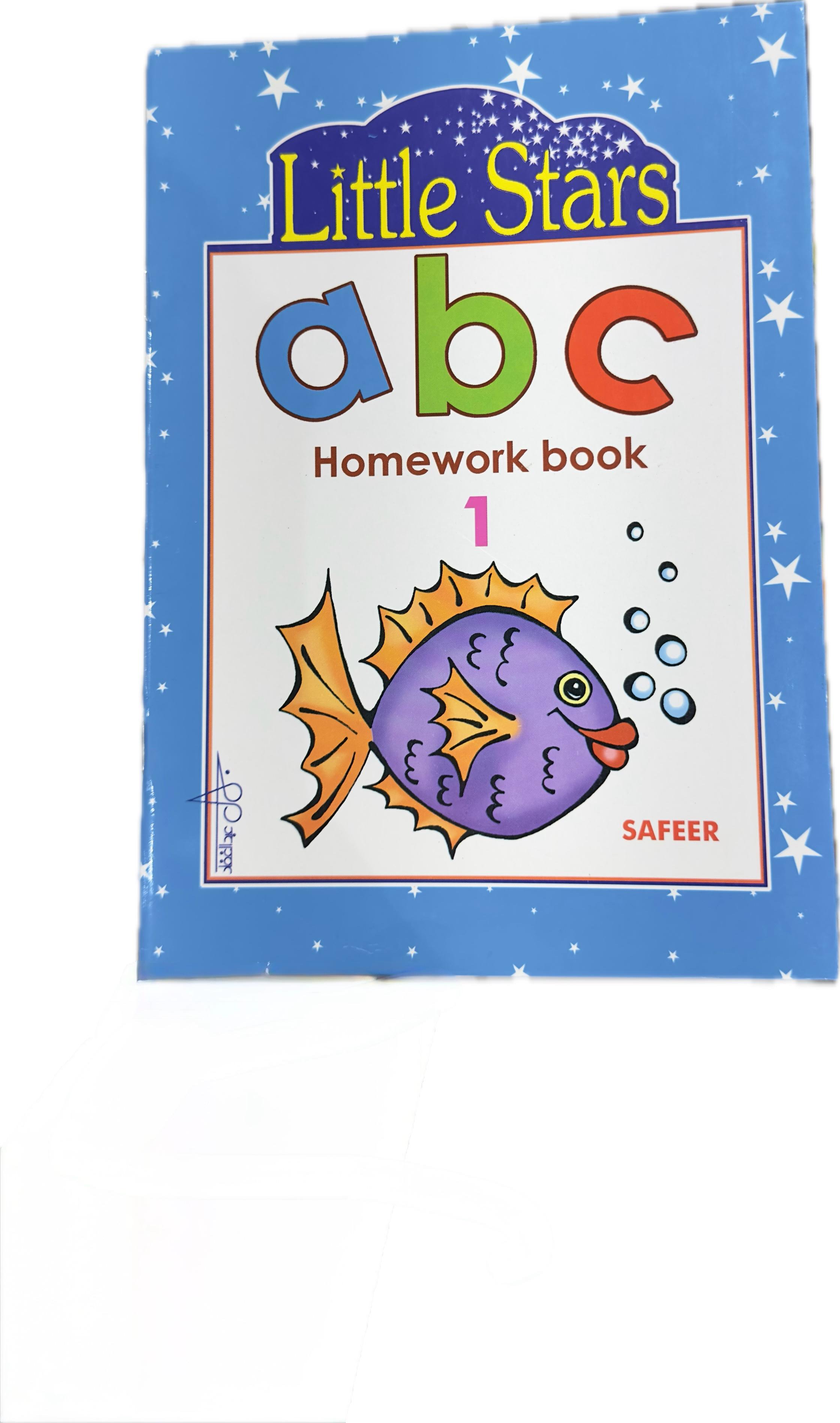 LITTLE STARS abc HOMEWORK BOOK 1
