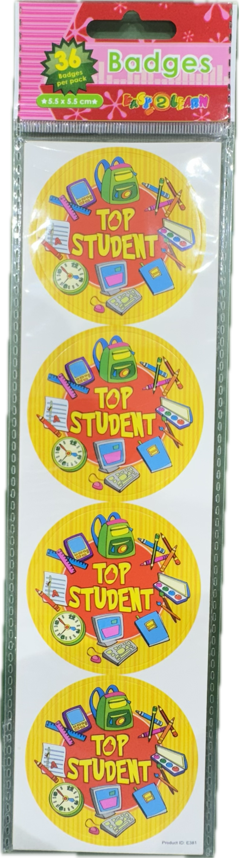 RECOGNITION BADGES ( TOP STUDENT )