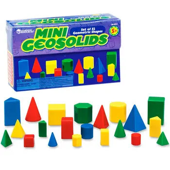 KIDS TOY MINI GEOMETRIC SHAPES 32PCS