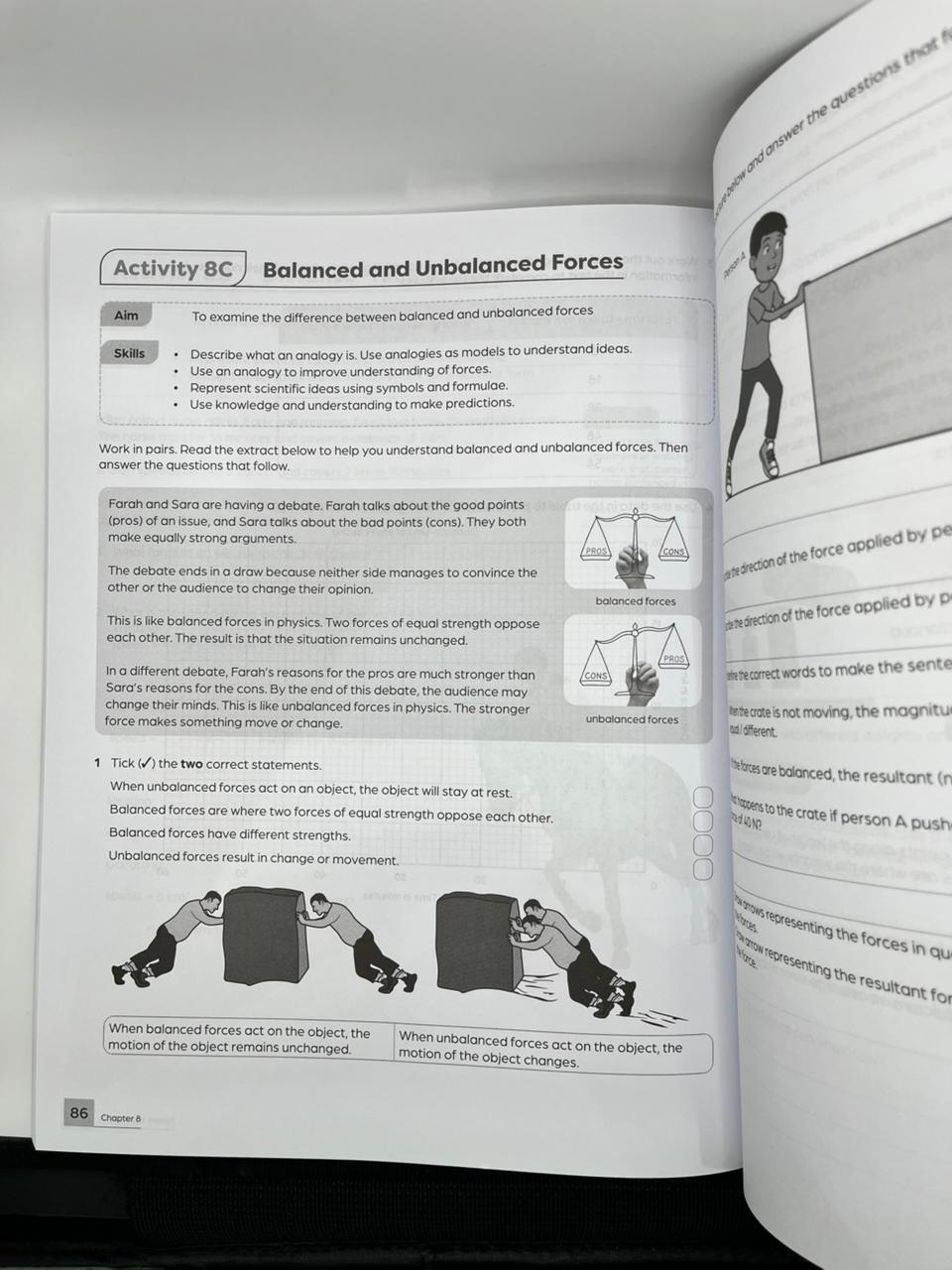 MC CAMBRIDGE LOWER SECONDARY SCIENCE 8 WORKBOOK