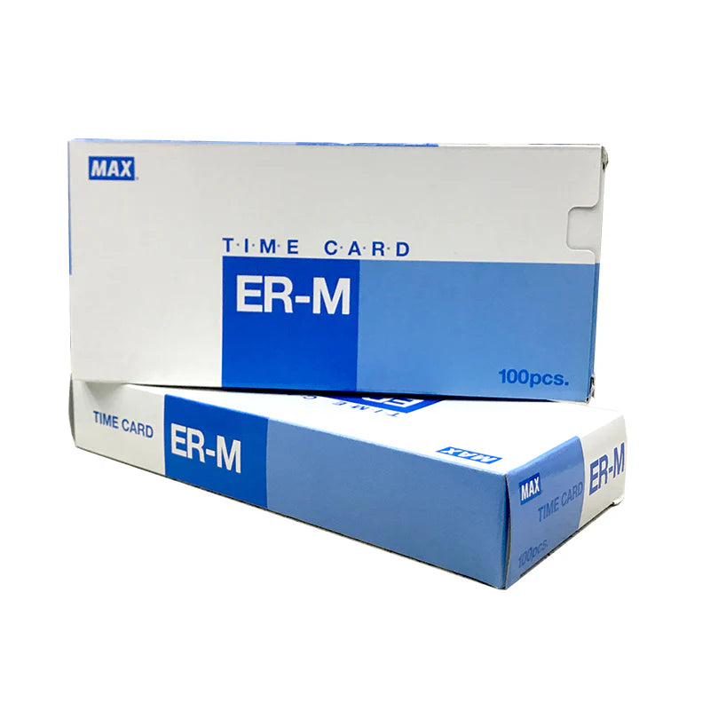 TIME CARD ER-M 100PCS ( BRAND MAX )