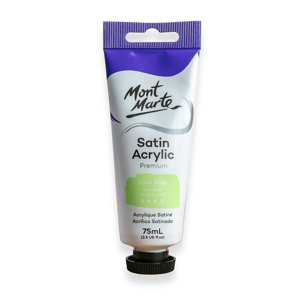 ACRYLIC SATIN PAINT PREMIUM ( BRAND MONT MARTE ) 75 ML