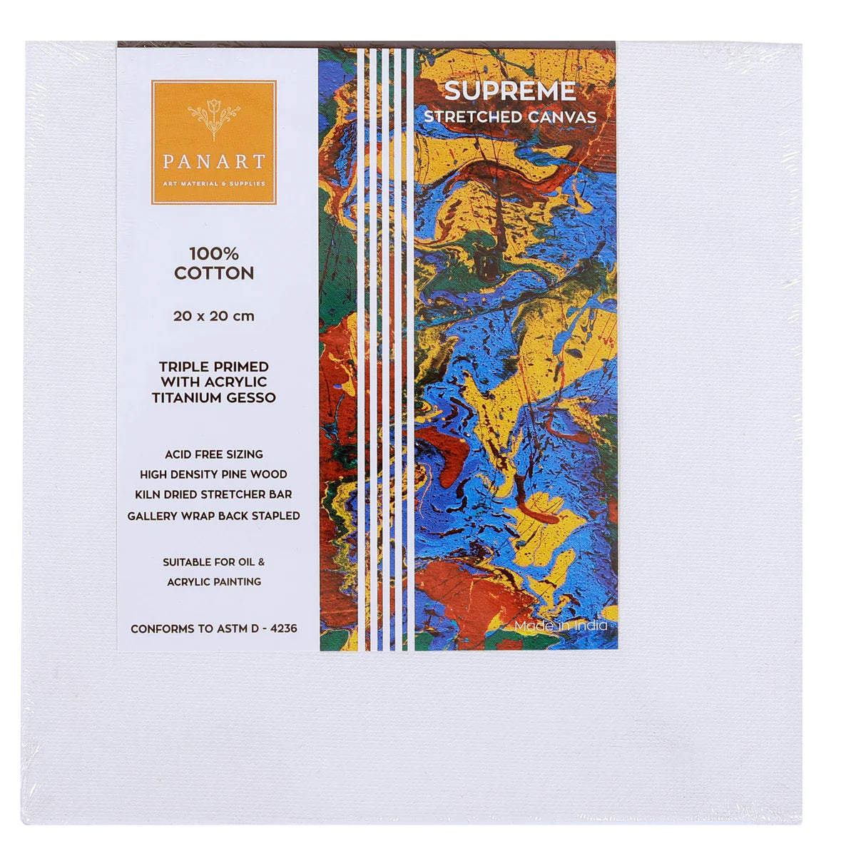 WOODEN CANVAS PAINTING PANEL w different sizes ( BRAND PANART )