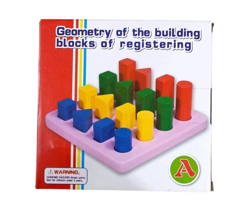 KIDS TOYS GEOMETRIC SHAPES HEIGHTS