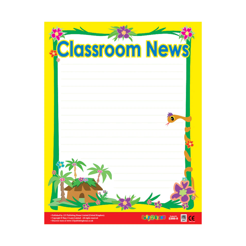 CHART BOARD ( CLASSROOM NEWS )