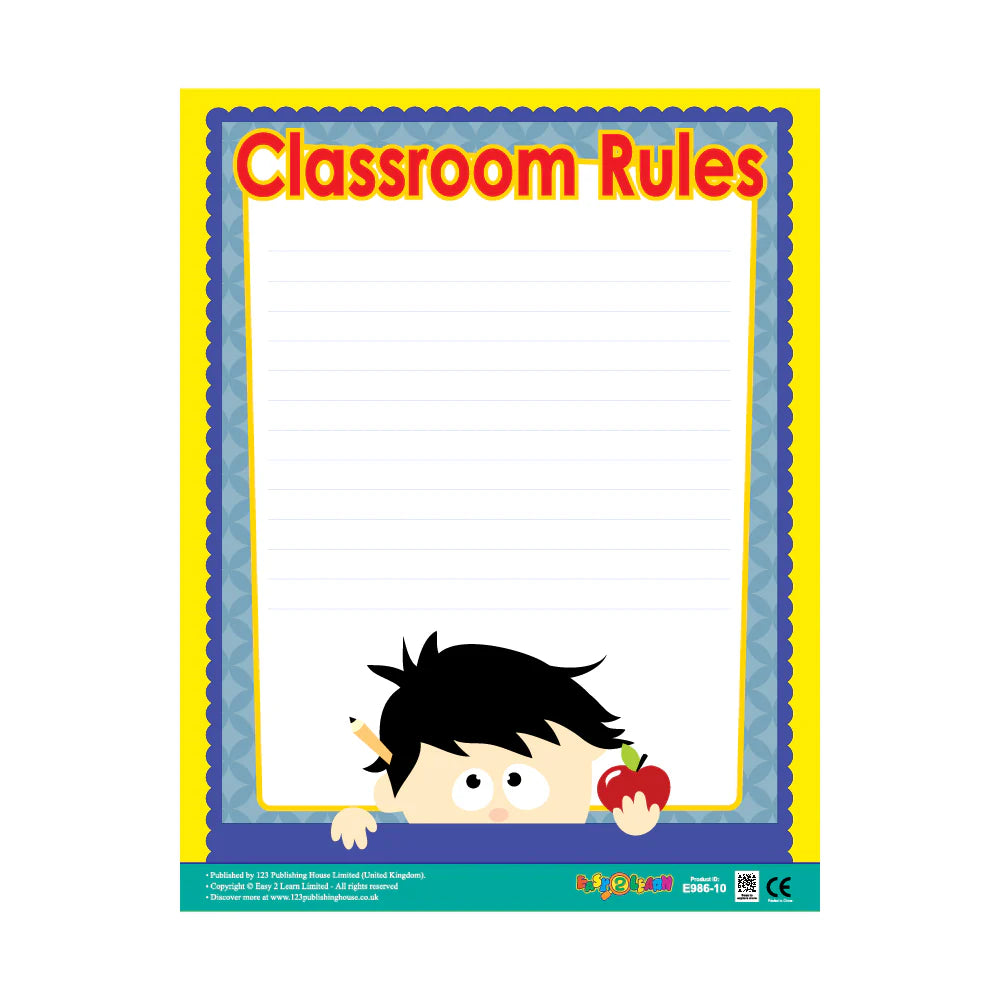 CHART BOARD ( CLASSROOM RULES )