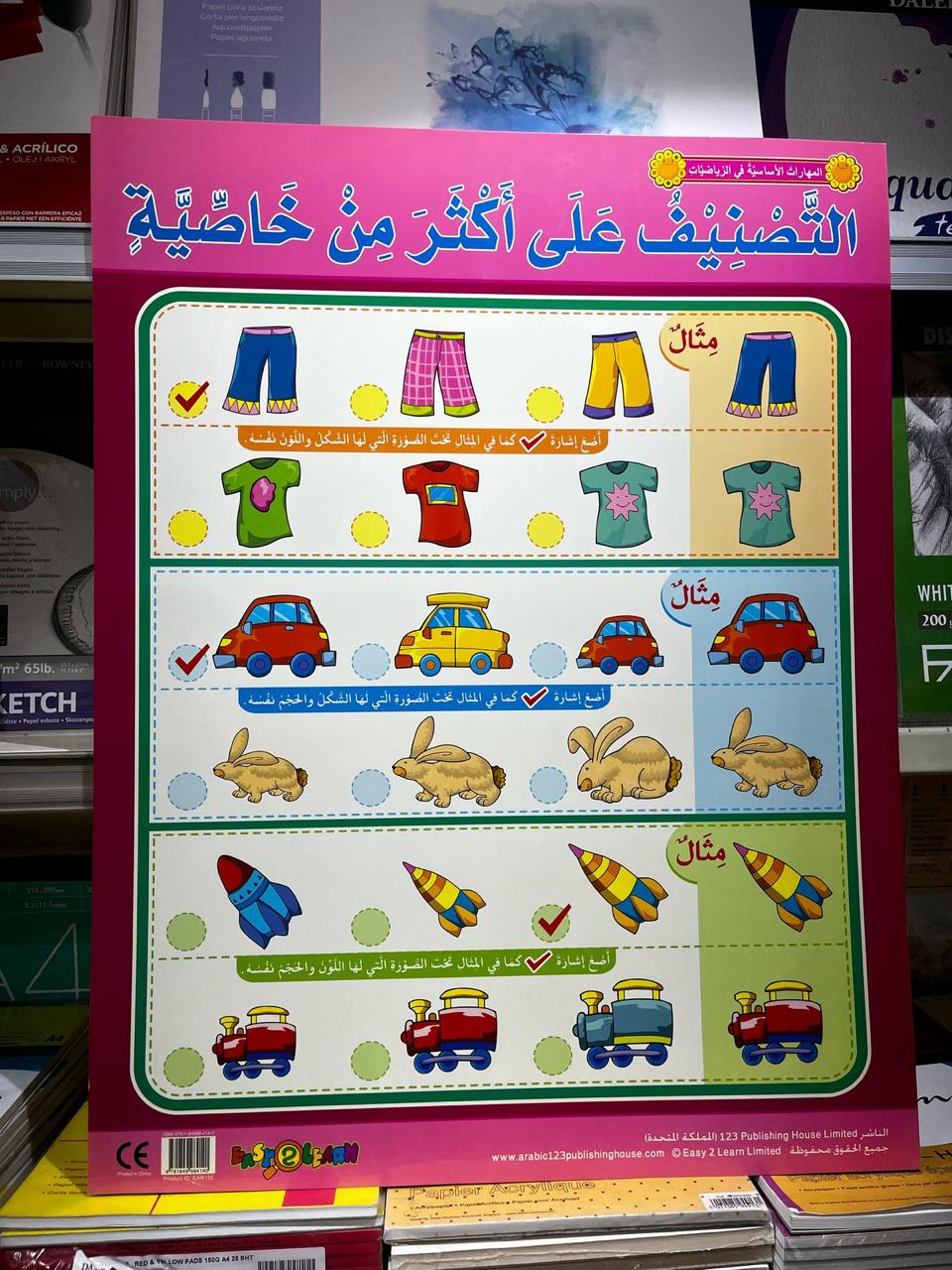 ARABIC CHART BOARD ID (EAR 155)
