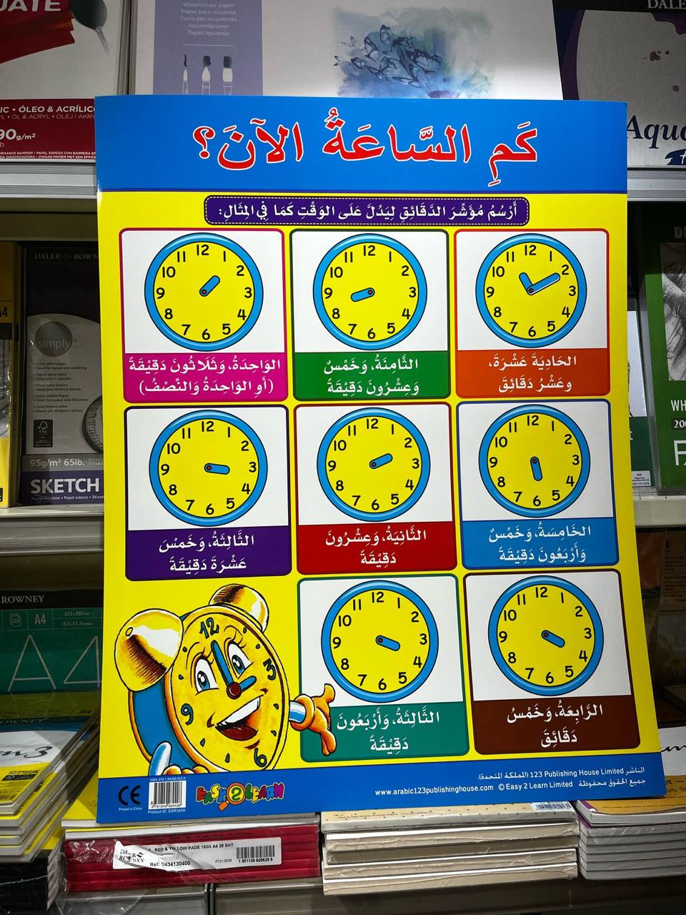 ARABIC CHART BOARD ID ( EAR 345A )