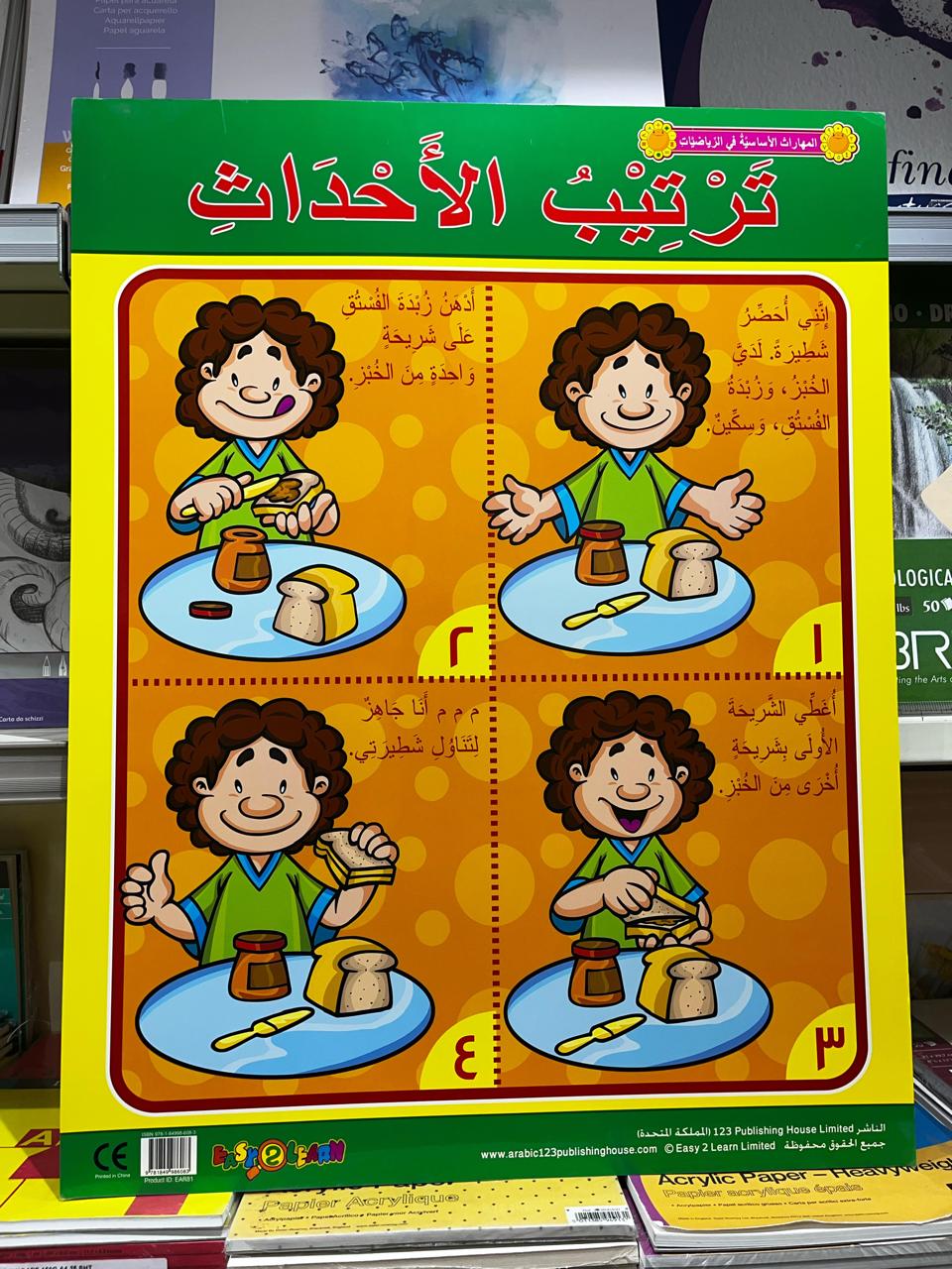 ARABIC CHART BOARD ID ( EAR 81 )