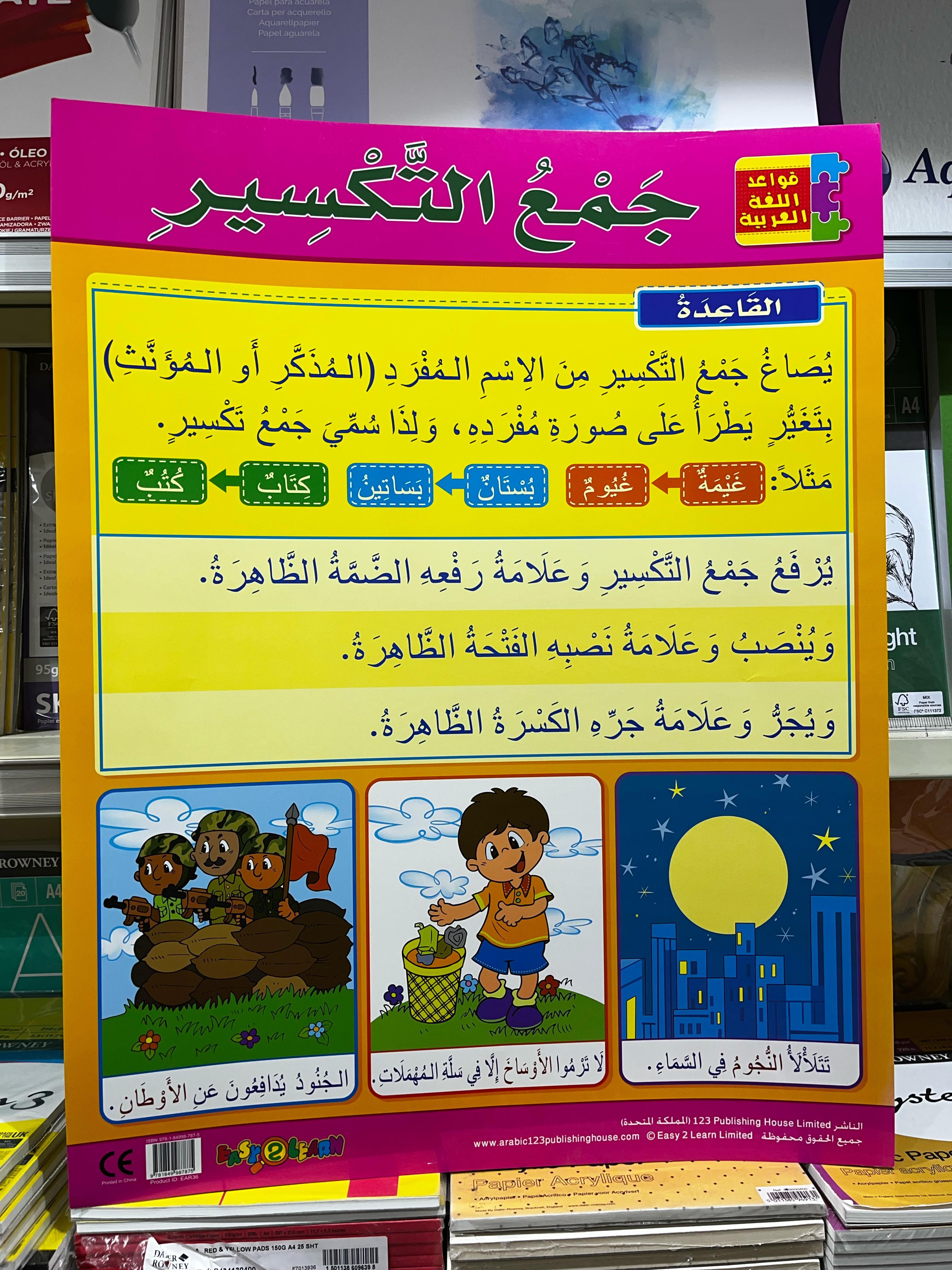 ARABIC CHART BOARD ID ( EAR 36 )
