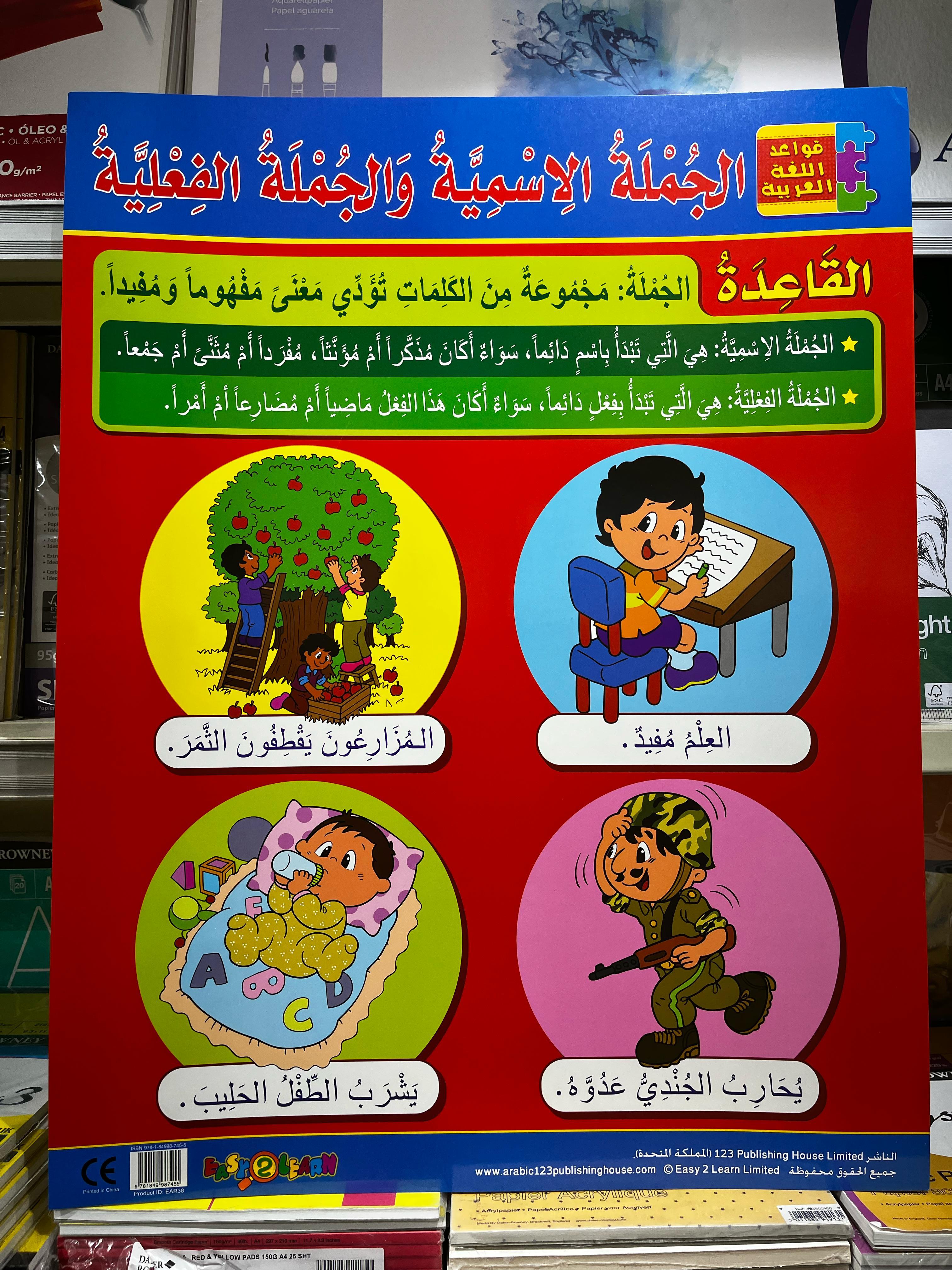 ARABIC CHART BOARD ID ( EAR 38 )