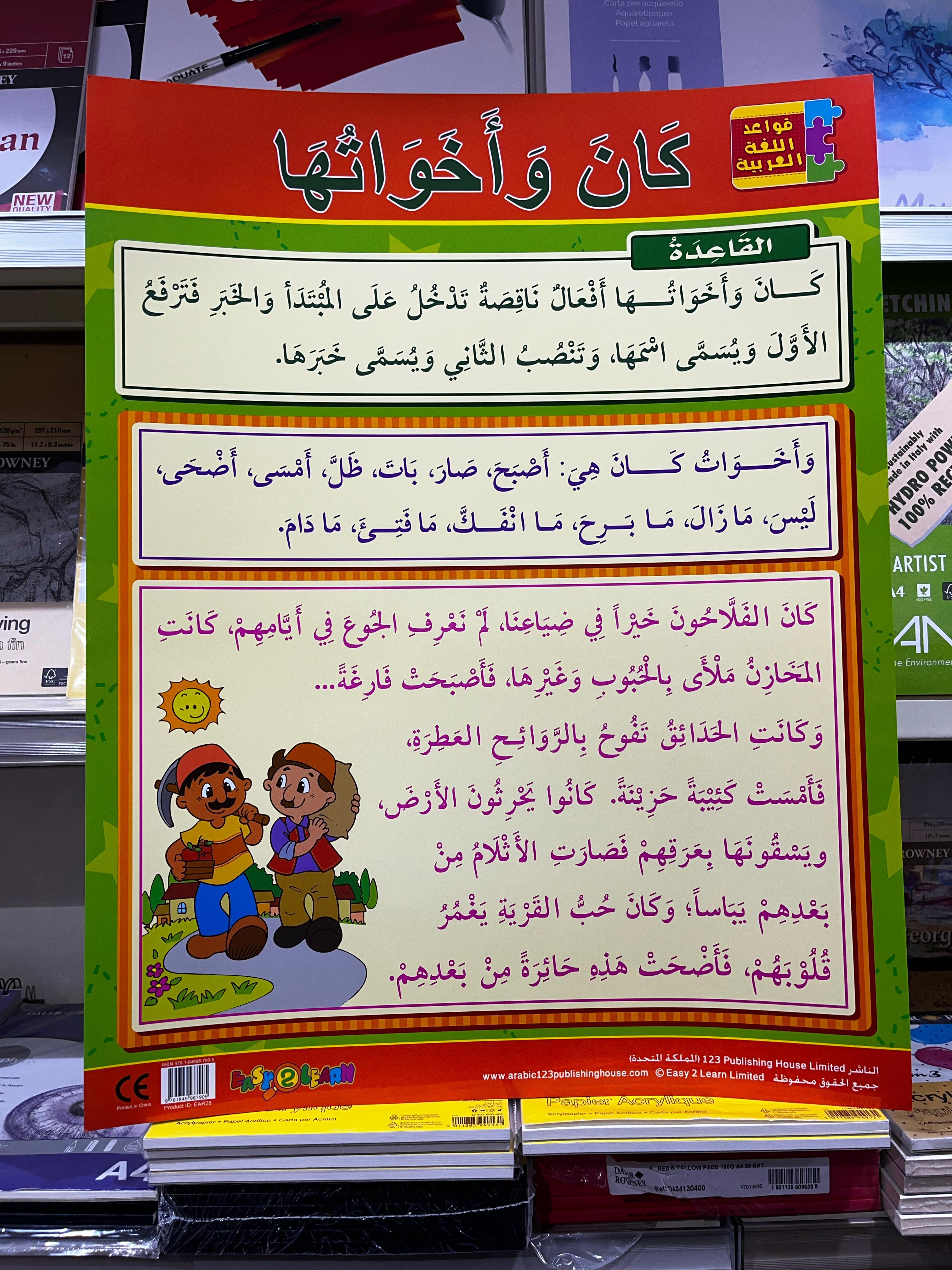 ARABIC CHART BOARD ID ( EAR 28 )