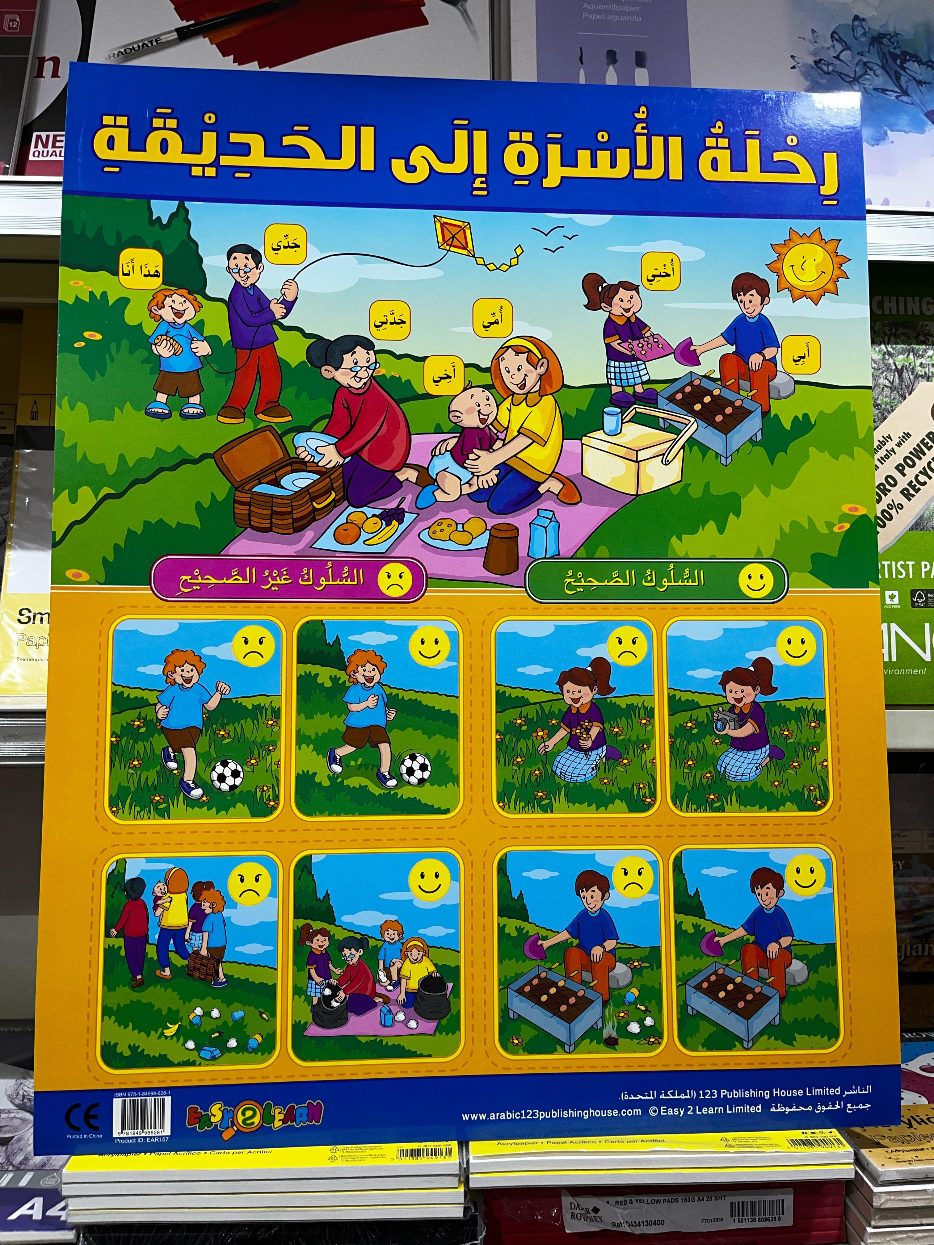 ARABIC CHART BOARD ID ( EAR 157 )