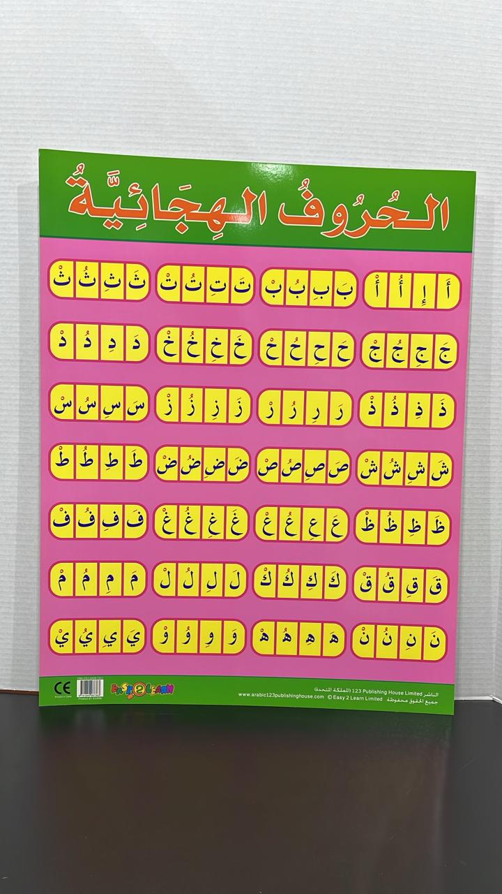 ARABIC CHART BOARD ID ( EAR 99 )