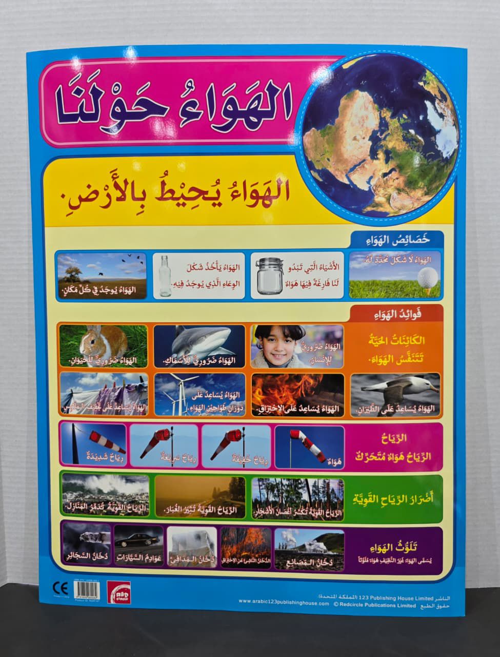 ARABIC CHART BOARD ( ID# RAR 147 )