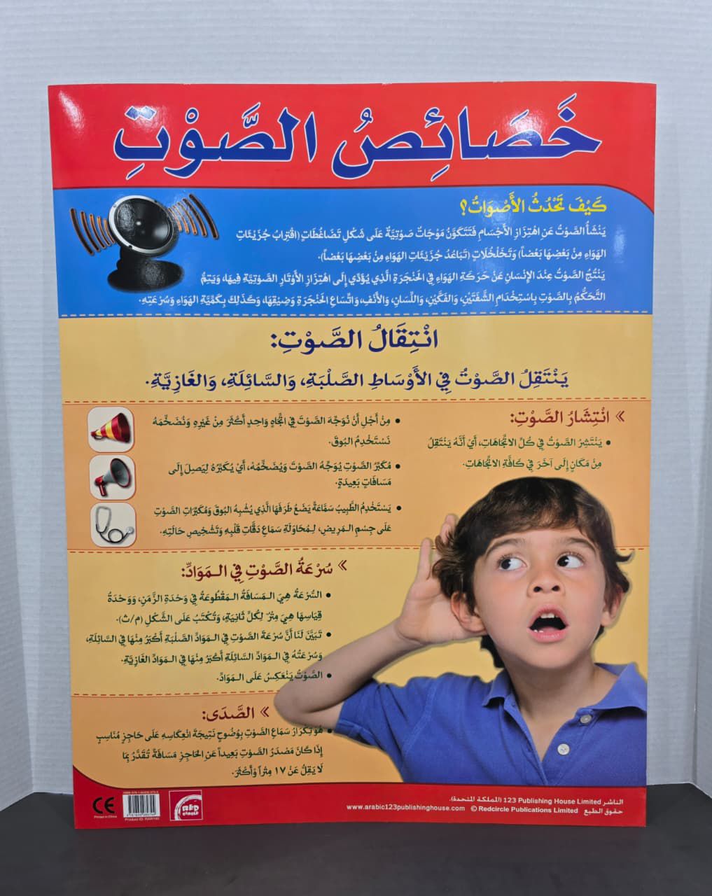 ARABIC CHART BOARD ( (ID# RAR 140 )