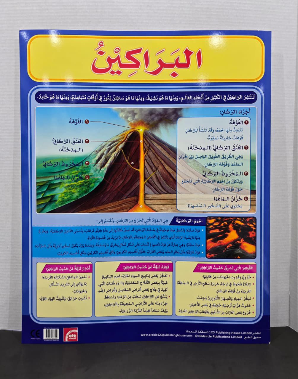 ARABIC CHART BOARD ( ID# RAR 155 )