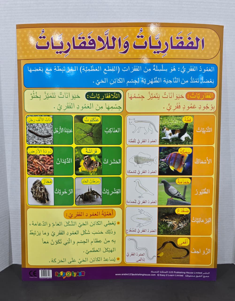 ARABIC CHART BOARD ( ID# EAR 1140 )