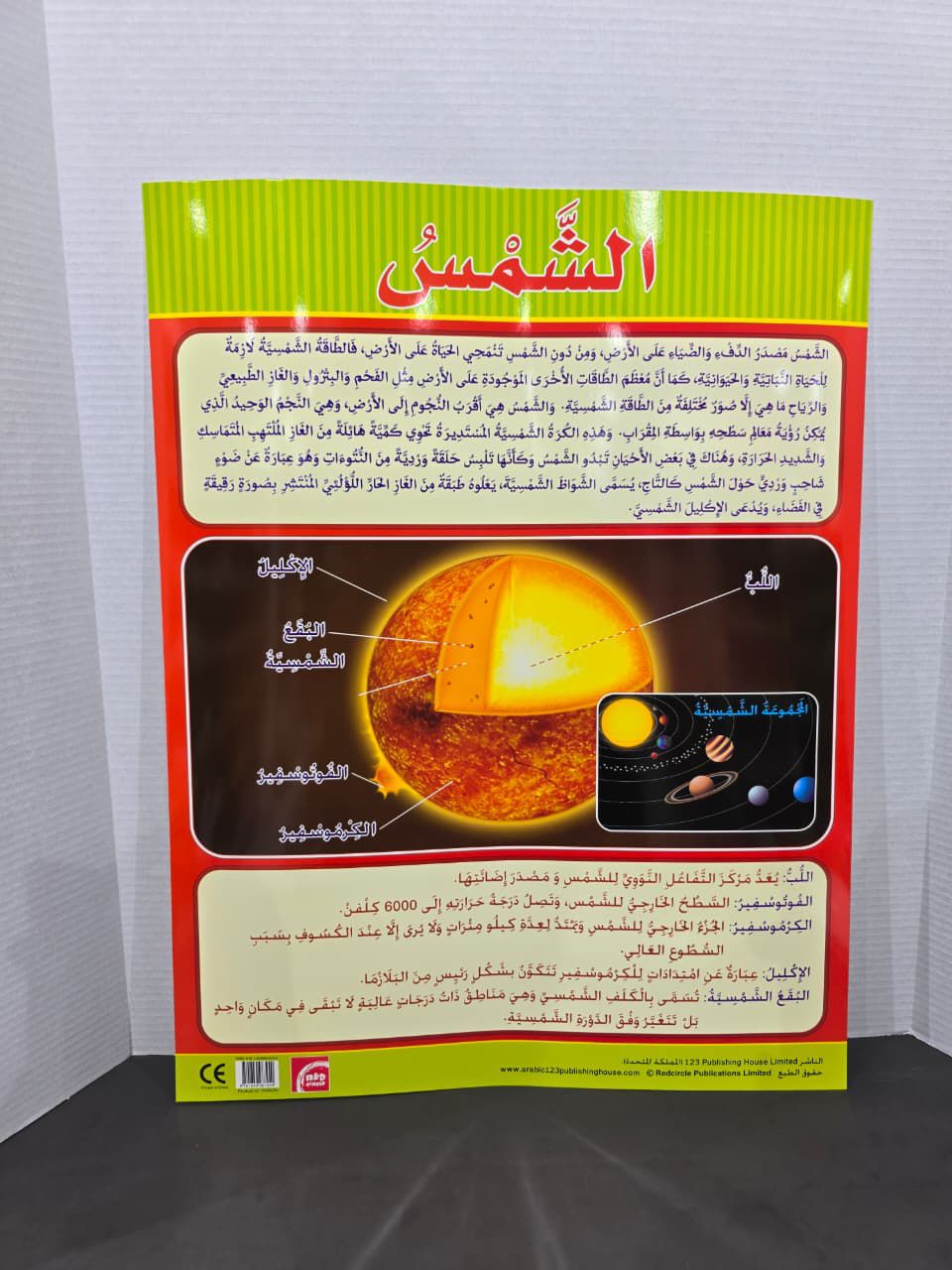 ARABIC CHART BOARD -ID# RAR250