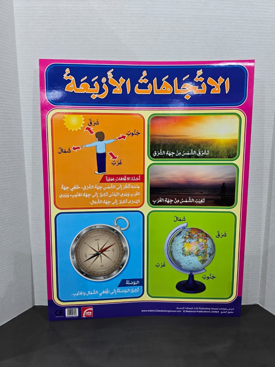 ARABIC CHART BOARD ID# RAR129