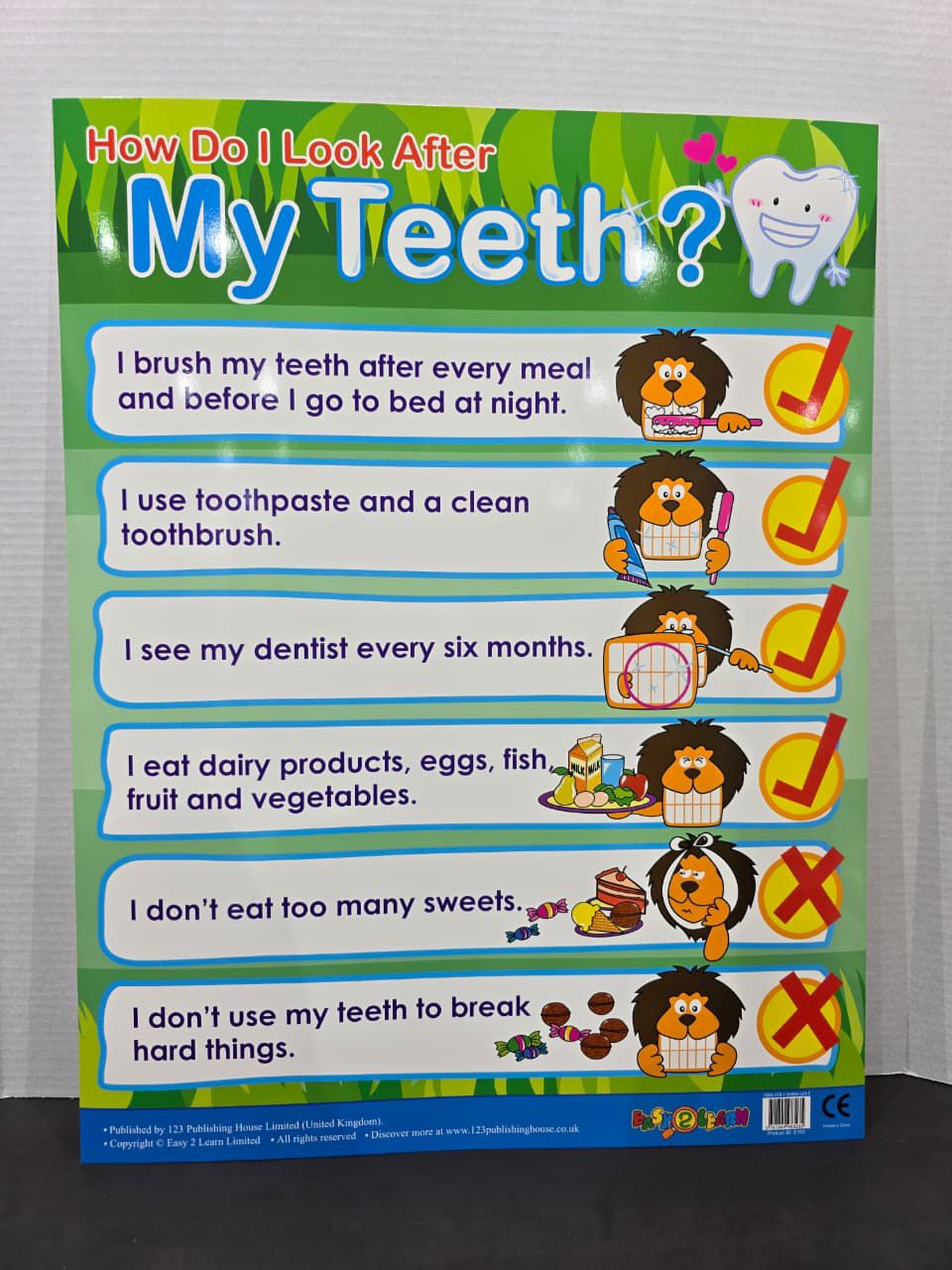 ENGLISH CHART BOARD - ID E153