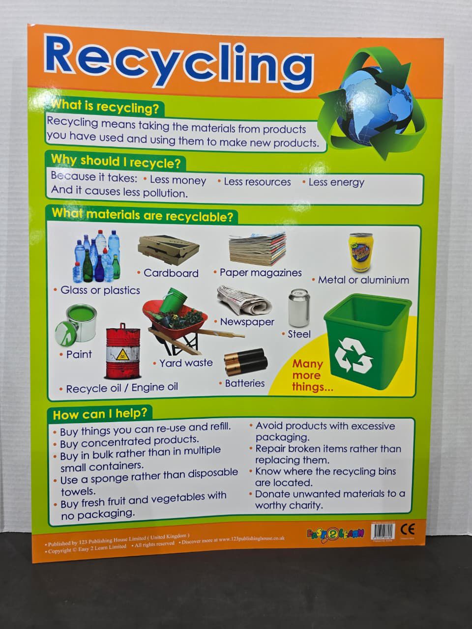 ENGLISH CHART BOARD - ID E374