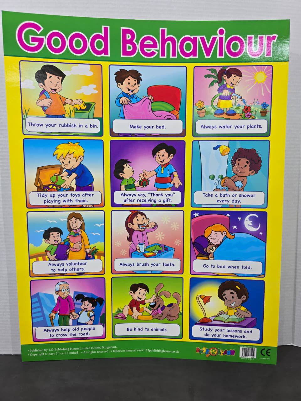 ENGLISH CHART BOARD - ID E417