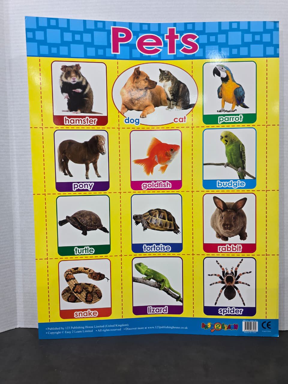 ENGLISH CHART BOARD -ID E583